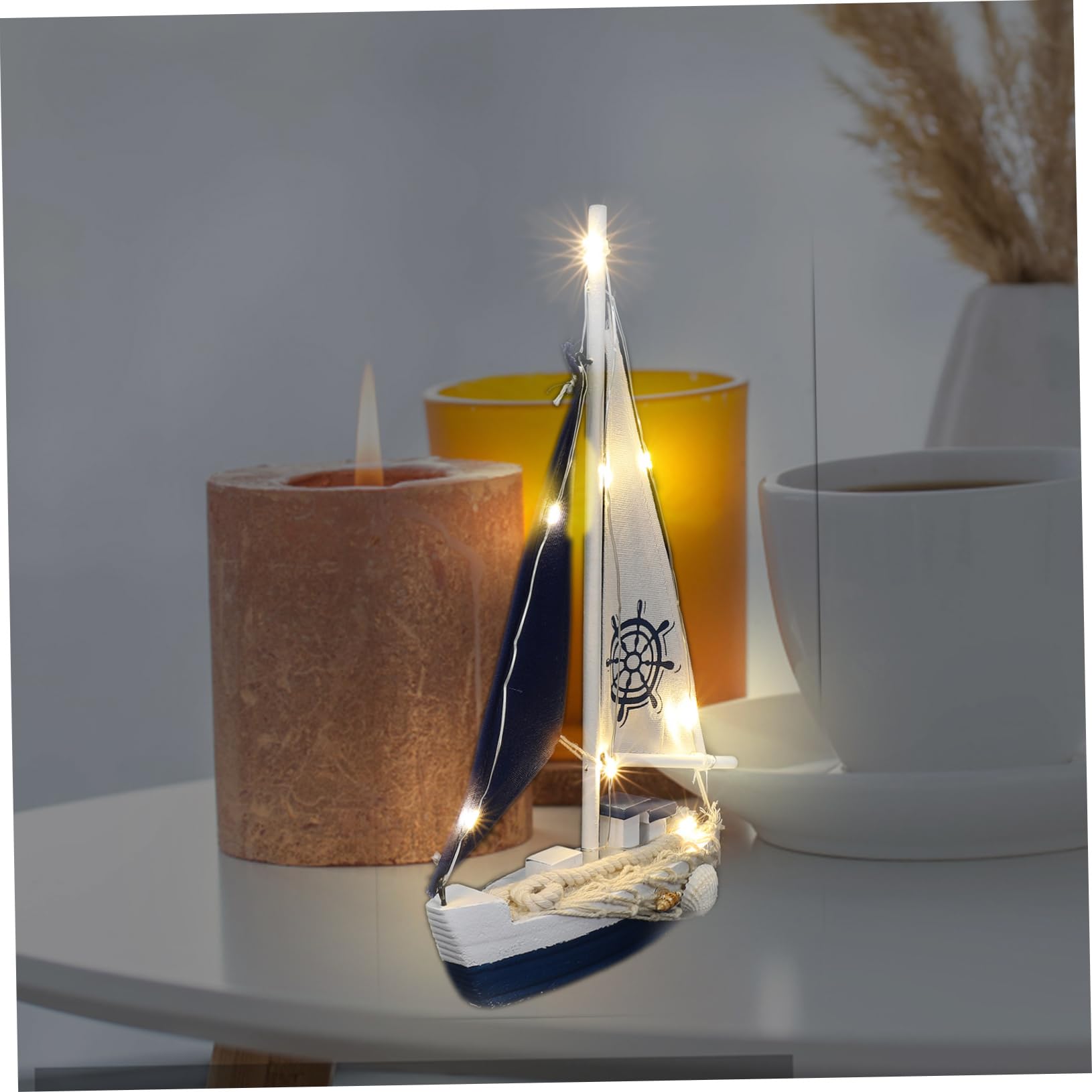 OUNONA 2pezzi Cartello Legno Per Spiaggia Decorazione Elegante Per Casa Al Mare Stile Classico e Naturale Per Interni Ed Esterni Per Hotel e Feste Tema Mediterraneo
