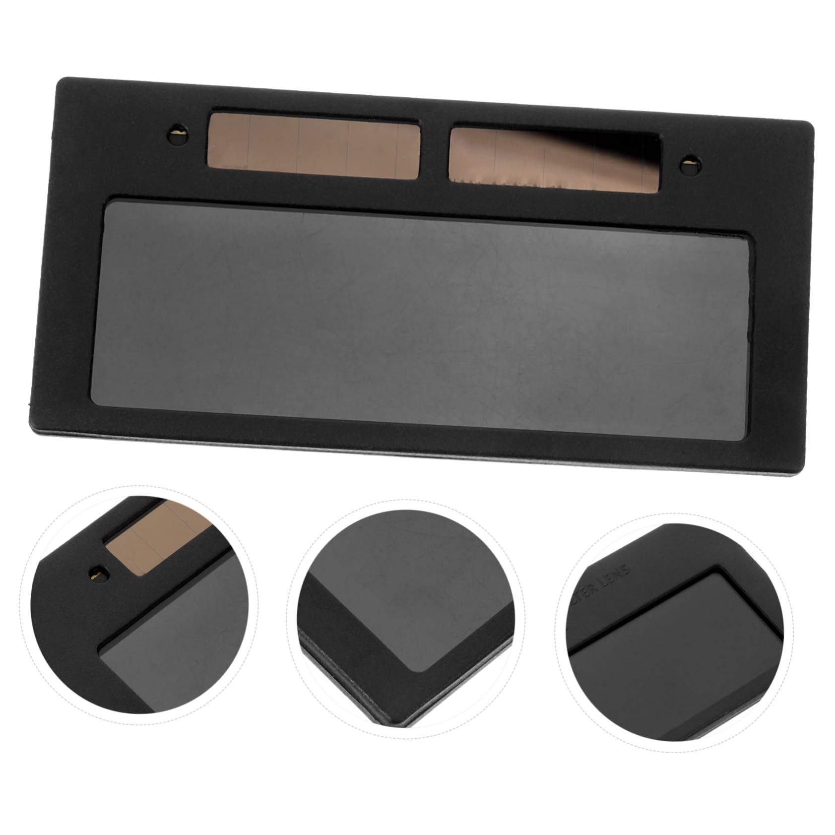 Alipis Automatic Darkening Solar Welding Lens Replacement for Welding Helmets Light Protection Version Compatible with Helmets