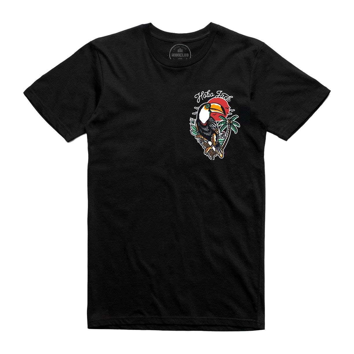 Hobo Jack Men's Black - Toucan Tango T- Shirt (Medium)