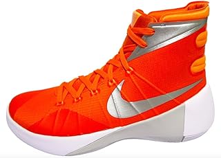 bright orange basketball shoes