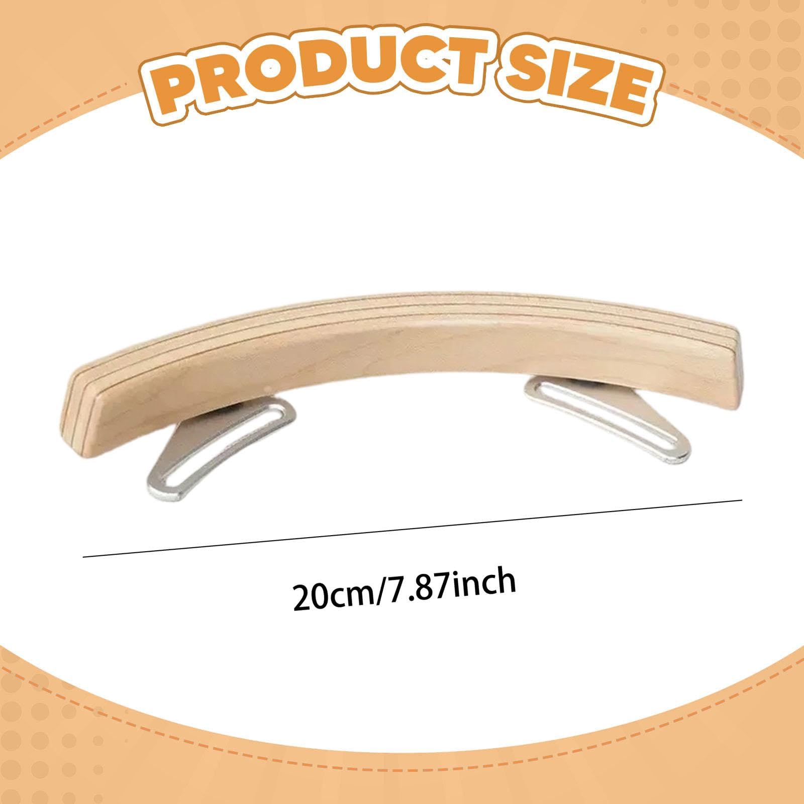 Baoblaze Snare Drum Rims Device Bloc Percussion Bois Renforcement Coordination et Précision Amélioration Effets Batterie Développement Sensoriel Adapté Aux LYC, Couleur du Bois