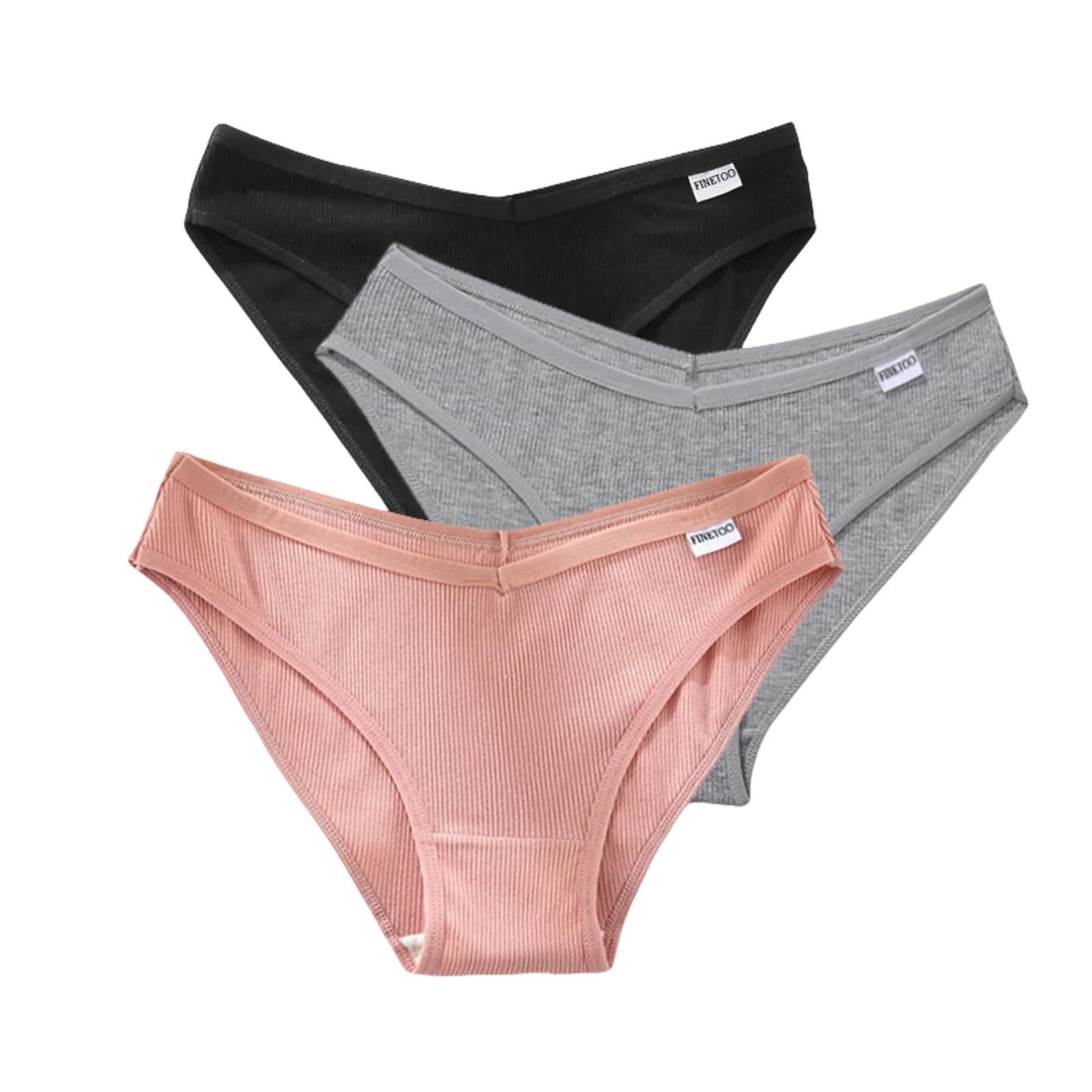 Mutande Donna Cotone Mutandine di Cotone Femminile V Vita Biancheria Intima Plus Size Briefs Ladies Bassa Riduzione delle Mutandine Comode Mutandine Lingerie-Set 26-XXXL