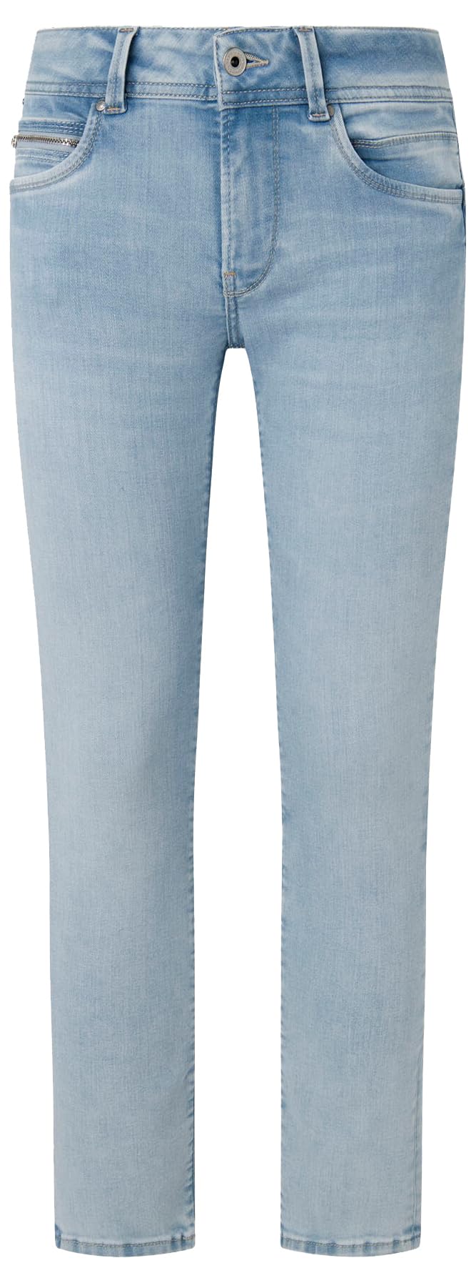 Pepe Jeans Women's Blue (Denim-Xw4) Slim Jeans Lw, 28W / 32L