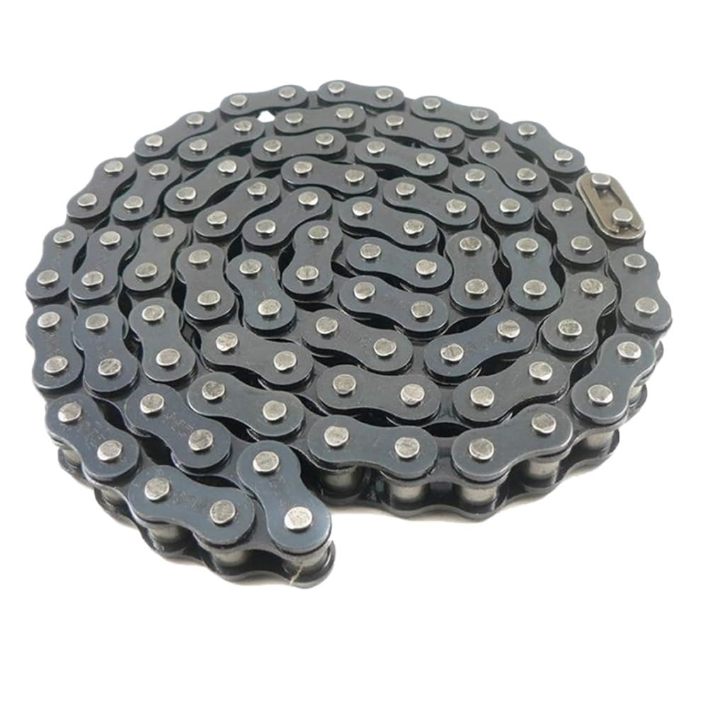 1 Uds 04C 06B 08B 10A 45# cadena de rodillos de acero cadena de transmisión Industrial 2 puntos 3 puntos 4 puntos 5 puntos(10A single-row 1.5M)