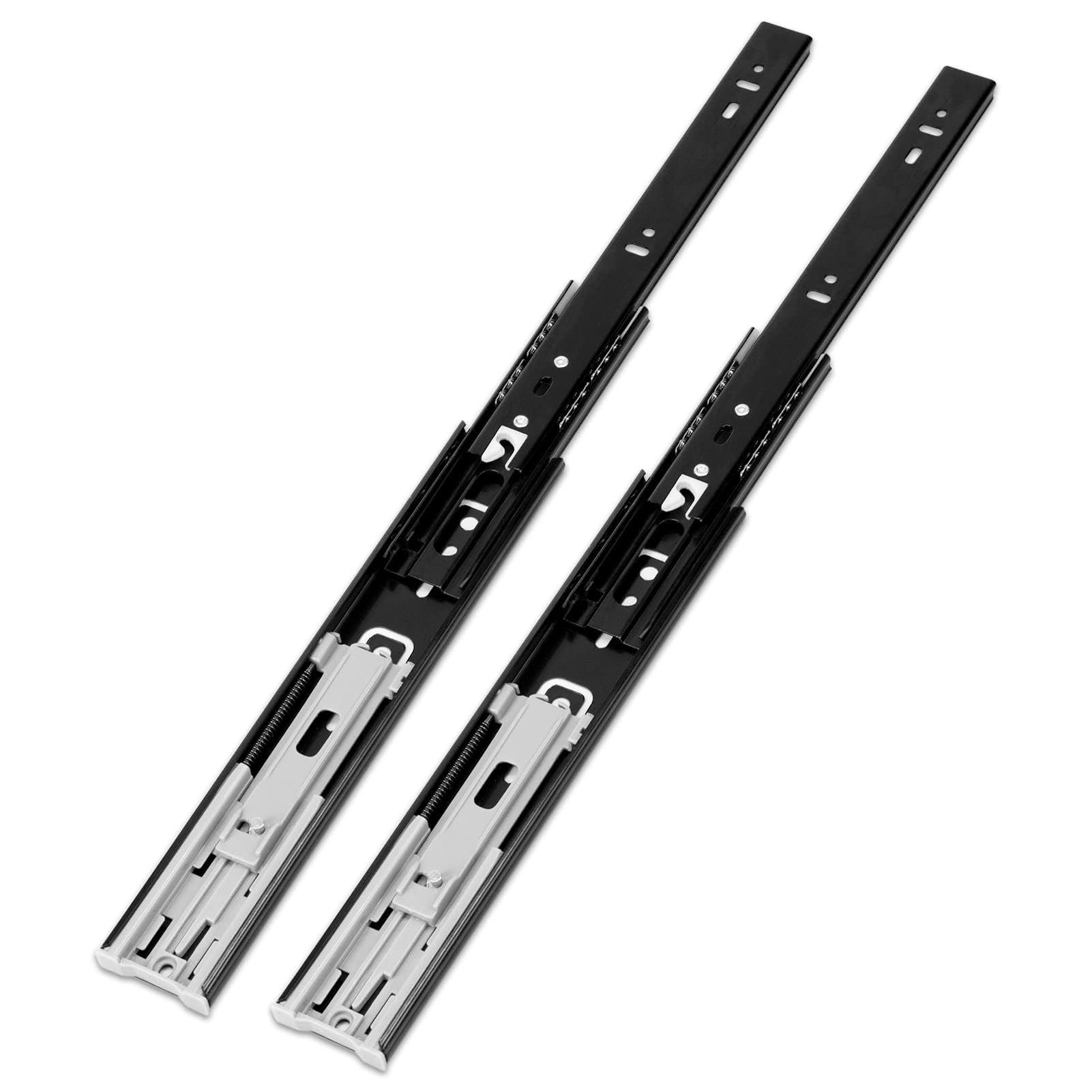 Azonee Heavy Duty Soft Close 3 Folds Full Extension Drawer Slides (14 Inch)