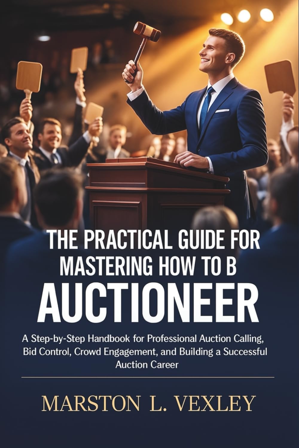The Practical Guide for Mastering How to Become an Auctioneer: A Step-by-Step Handbook for Professional Auction Calling, Bid Control, Crowd Engagement, and Building a Successful Auction Career