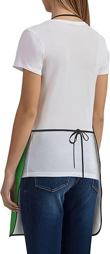 Miniatura 7 de Personalized Aprons For Women Men Custom Apron With Pockets Picture Text Logo