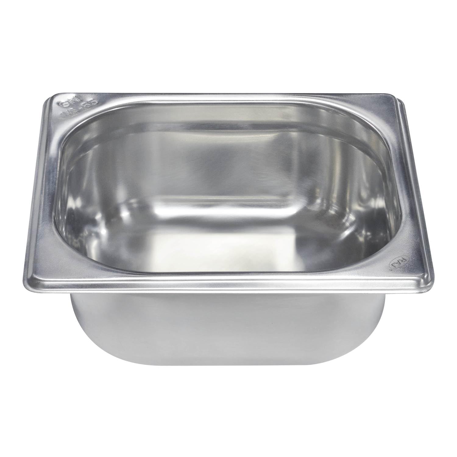 Raj Steel GN Pan Silver, 176X162X65 MM - Gastronorm Pan , Catering Pan , Food Warmer Pan , Food Storage Container