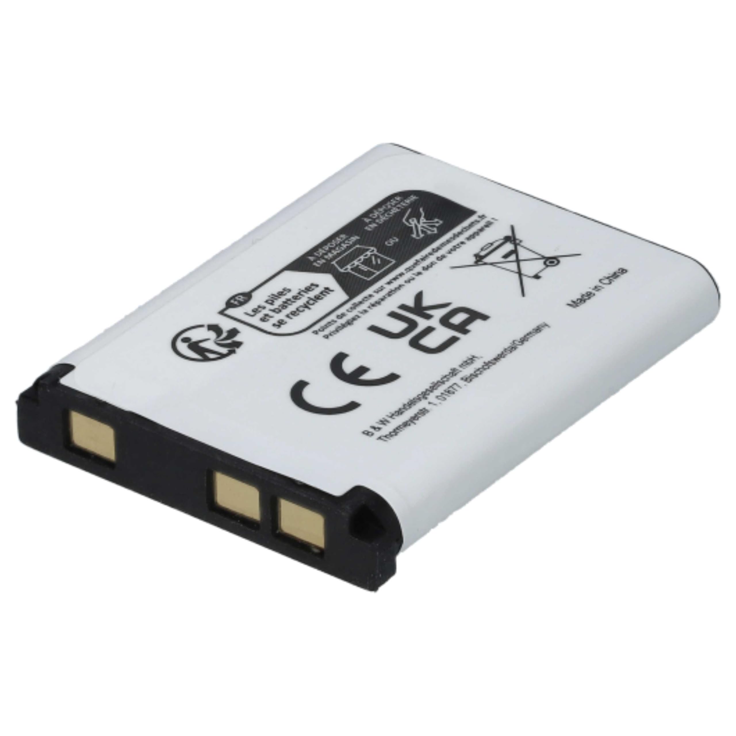 vhbw Bateria kompatybilna z kamerą Kodak Pixpro FZ55, Pixpro X52, Pixpro X53, Pixpro X54, Pixpro X55 (660 mAh, 3,7 V, litowo-jonowa)
