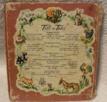 Hardcover Roy Rogers' Surprise for Donnie Whitman Tell-A-Tale Original Book