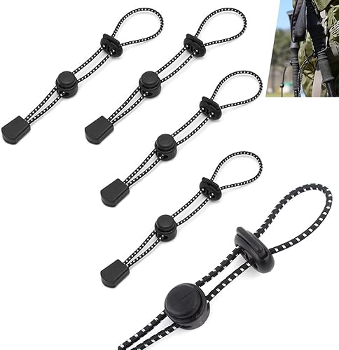 Paquete de 5 unidades de mochila de campamento con sujetadores de cuerda elástica, soporte para bastones de trekking, cuerdas elásticas, organizador