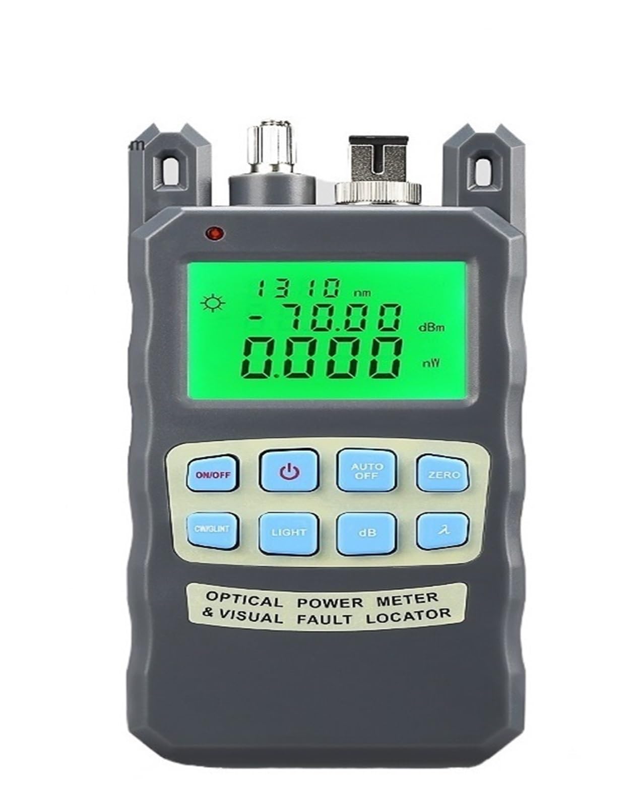 Compteur de puissance à fibre optique tout-en-un, testeur câble -70 + 10 dBm 1/10 mw/20 mw/30 mw/50 mw, localisateur défaut visuel outil FTTH Inspection de circuits