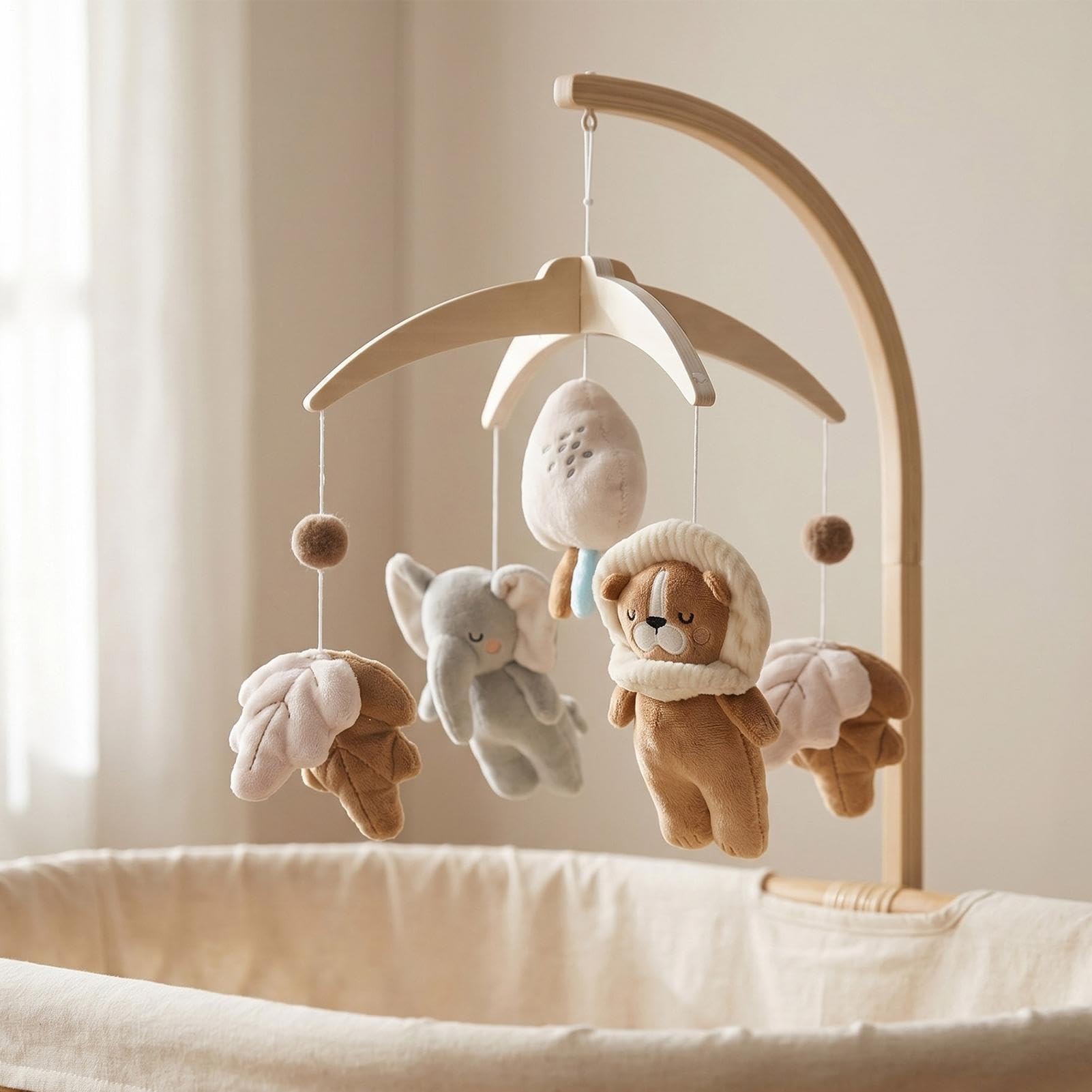 Lettino mobile per bambini, giocattolo di peluche per passeggino, per | Mobile rilassante per lettino, per ragazze, casa, camera da letto, soggiorno, sala giochi, asilo, dormire, viaggi