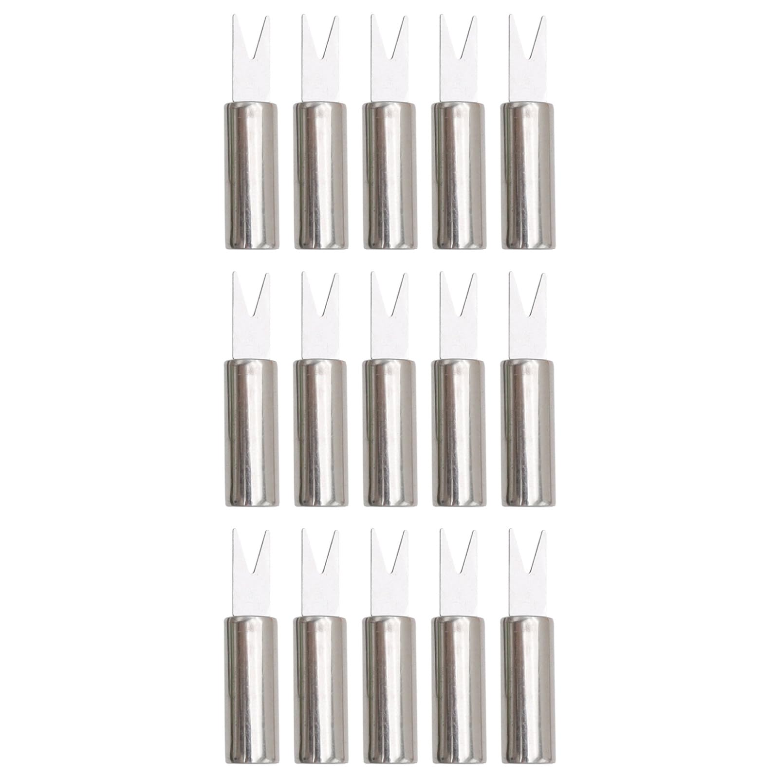 Corn on The Cob Skewers Corn on The Cob Holders Stainless Steel BBQ Fork Skewers Corn on The Cob Forks for Home Cooking and Barbecue Kitchen (15,2.5 * 0.7inch)