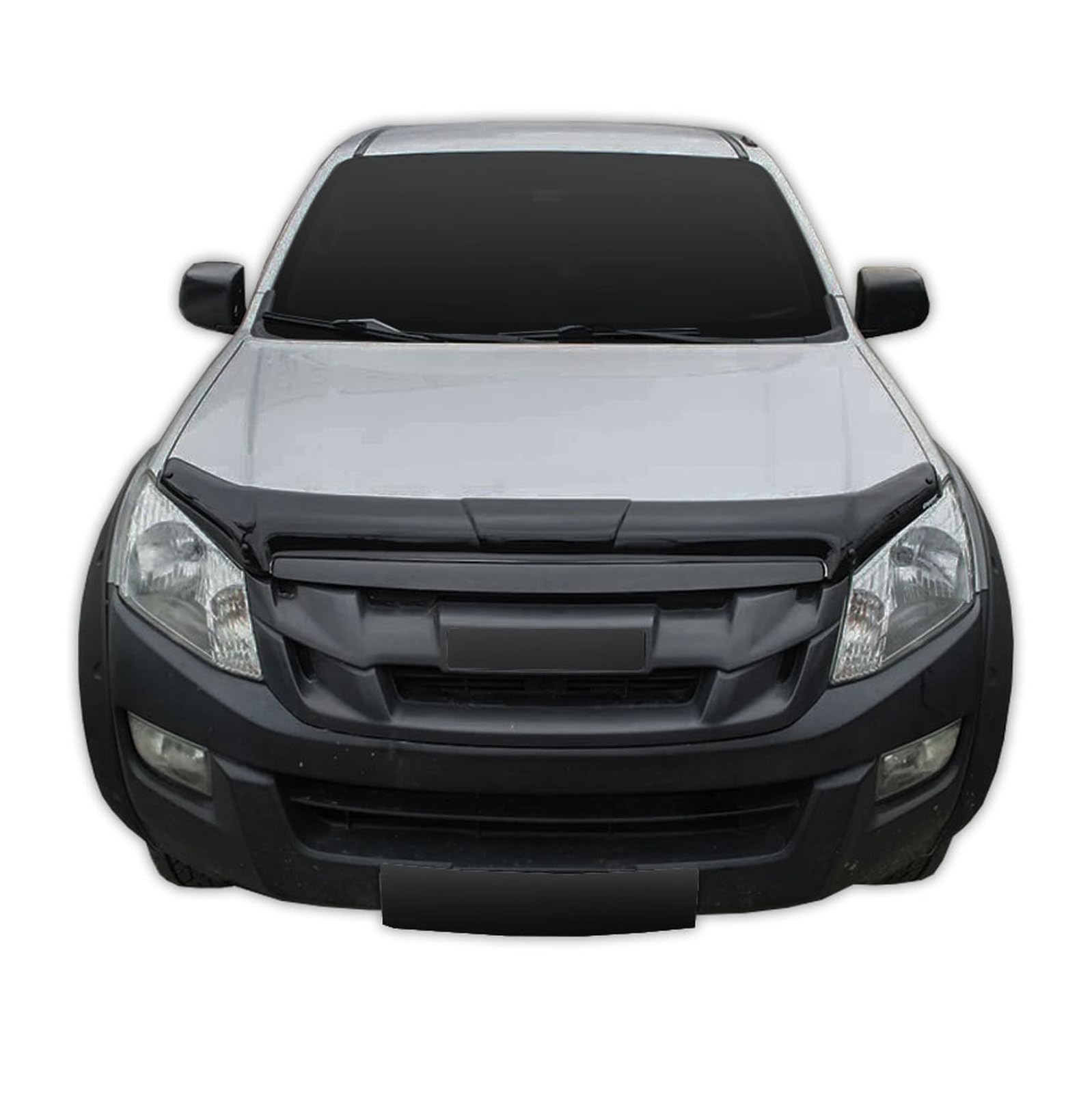 SCOUTT Bra de Capot Déflecteur de Protection pour Isuzu D-Max 2012-2017, Aérodynamique, Assemblage Facile, Aucun Perçage Requis