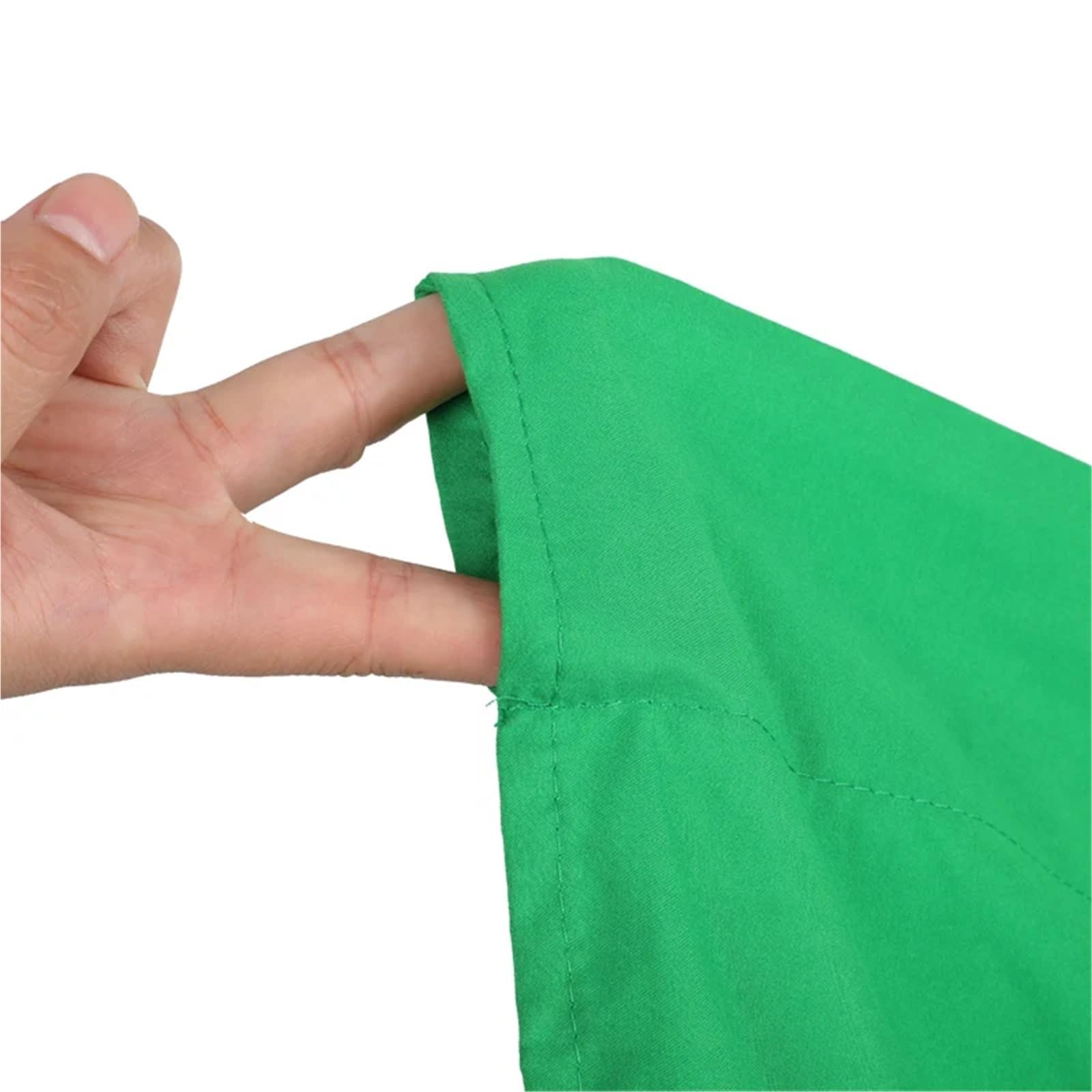 Tła fotograficzne, Tło studyjne z muślinu do transmisji na żywo ze spotkania Zoom, wielokolorowe, różne rozmiary(Green,3000x4000mm)