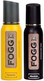 Fogg Unisex Dynamic & Absolute Fragrance Body Spray (Pack Of