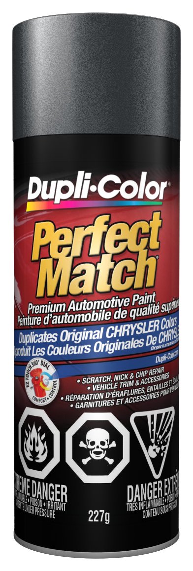 Dupli-Color CBGM05347 Perfect Match Premium Automotive Paint, Gray Metallic, 8 Ounces, 1 (Non-Carb Compliant) — view 111