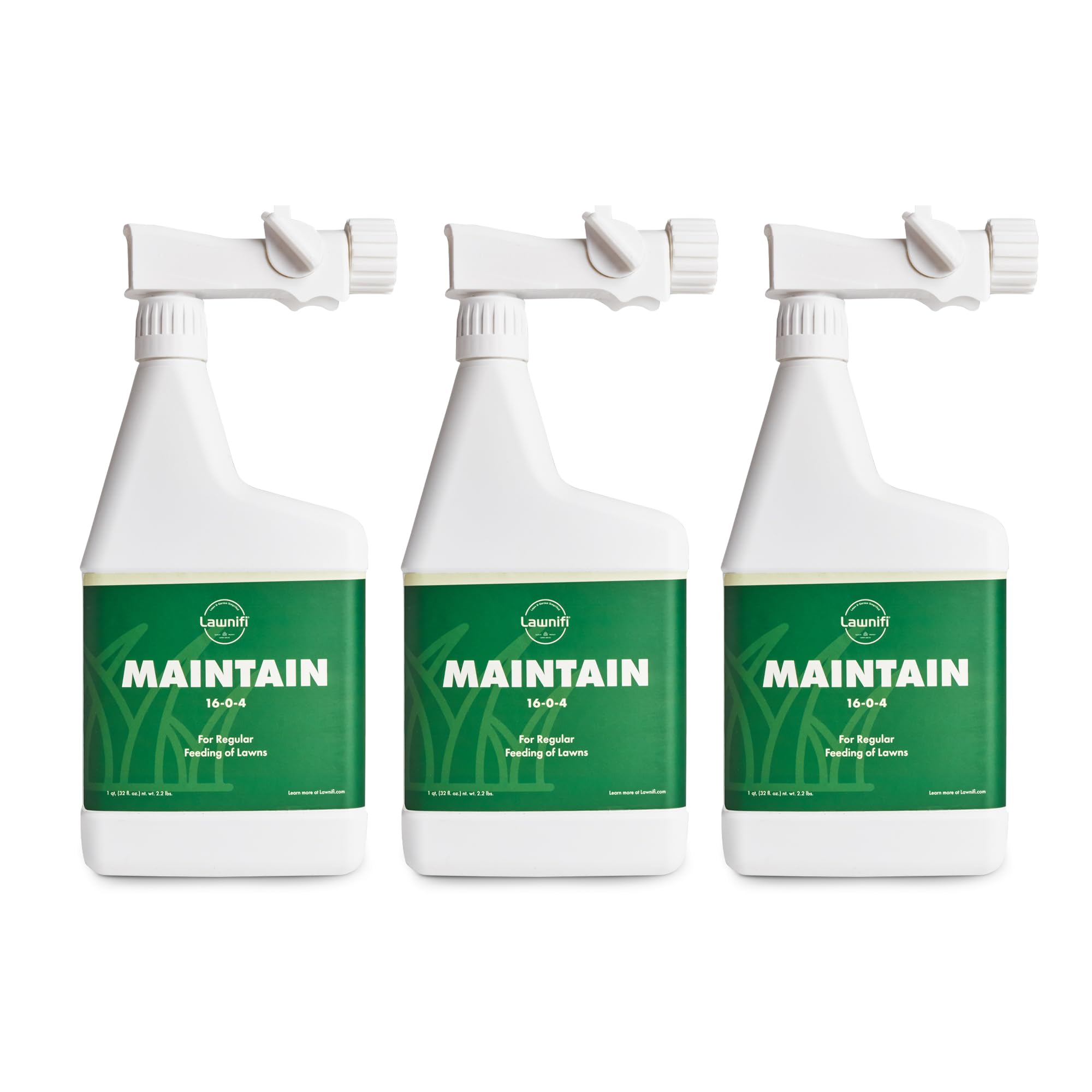 Lawnifi Maintain Liquid Fertilizer 3-Pack for Lawn Health, 16-0-4
