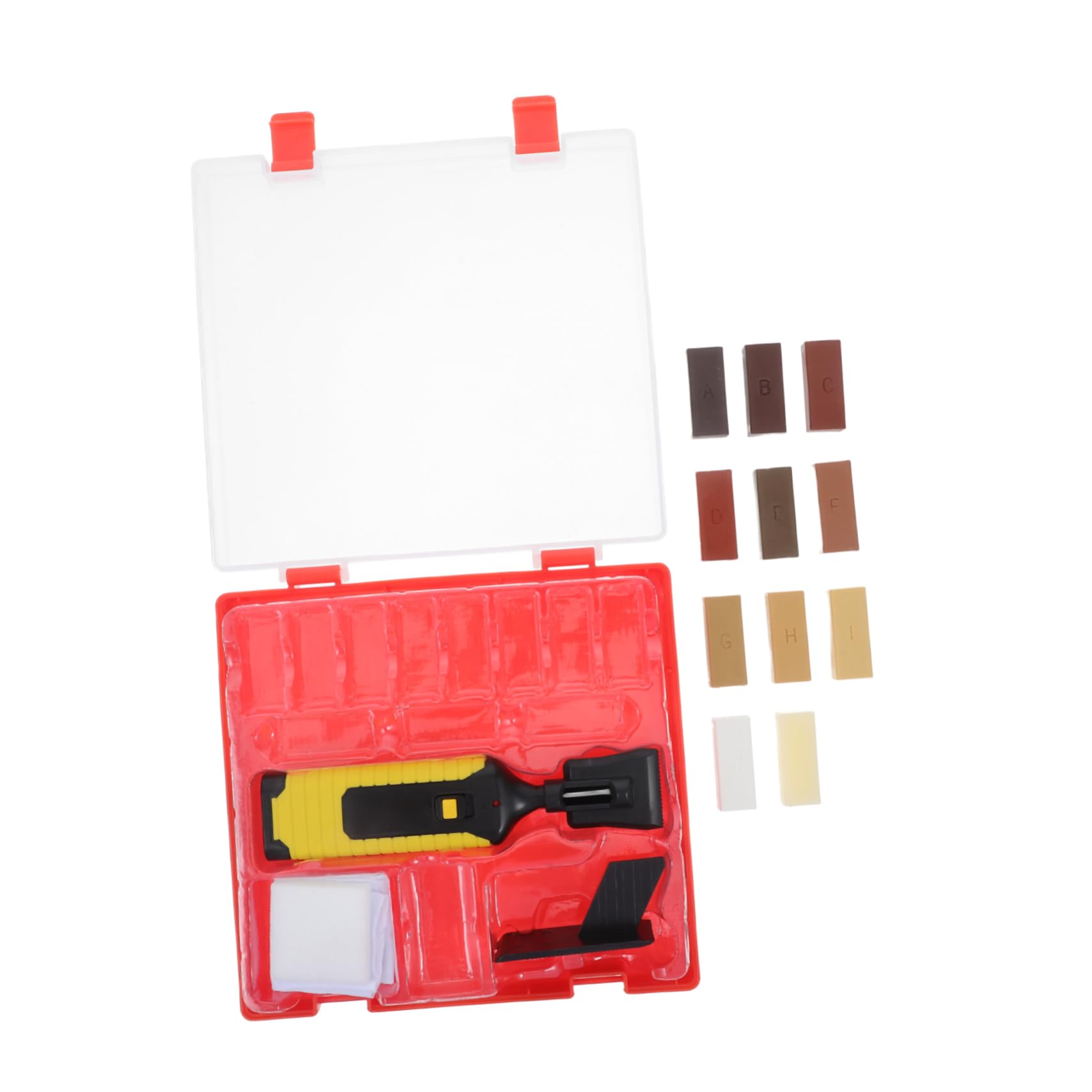 Uonlytech Kit Reparación Madera para Pisos de Madera y Parquet, con Cera de Resina, Reparación de Rayones, Uso en Hogar y Suelos Comerciales