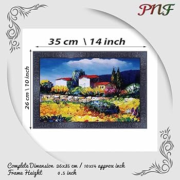 風景画 木製フレーム付き 水彩画 風景画 木製フレーム付き 水彩画 風景画 サイン入り 木製