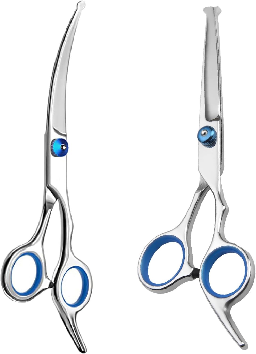 Dog Grooming Scissors,Dog Hair Scissors with Safety Round