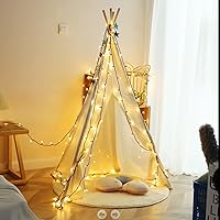 Vista 7 de Tiras de luces LED para Navidad al aire libre, 300 LED, 32 m, 8 modos, impermeables, enchufables, de conectar, luces de globo para decoraciones