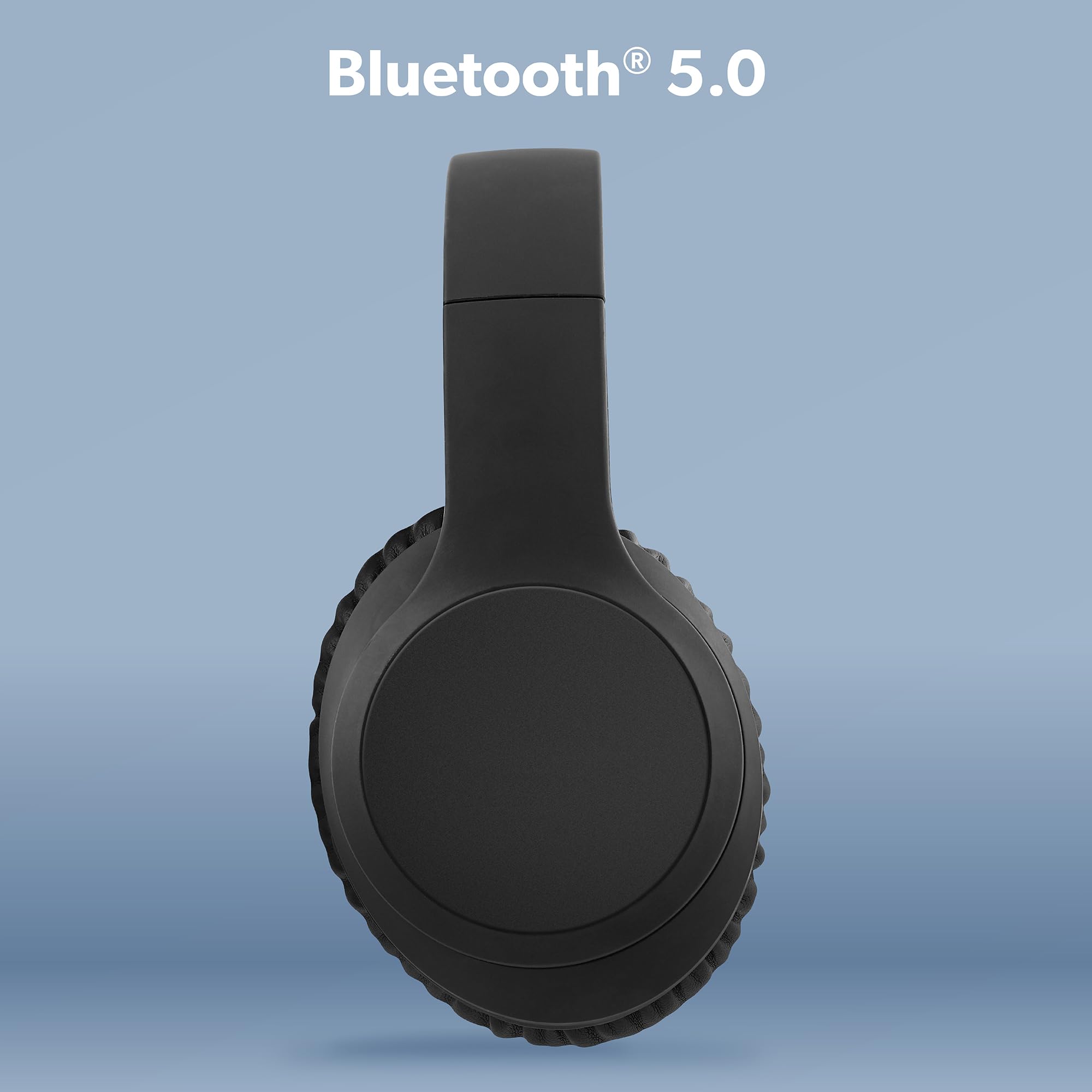T’NB Casque TV Bluetooth 5.0, 3 en 1, Supra-Aural, Prise Jack 3 Mètres, Pliable, Ultra Confortable pour De Longues Sessions D’Ecoute – Noir