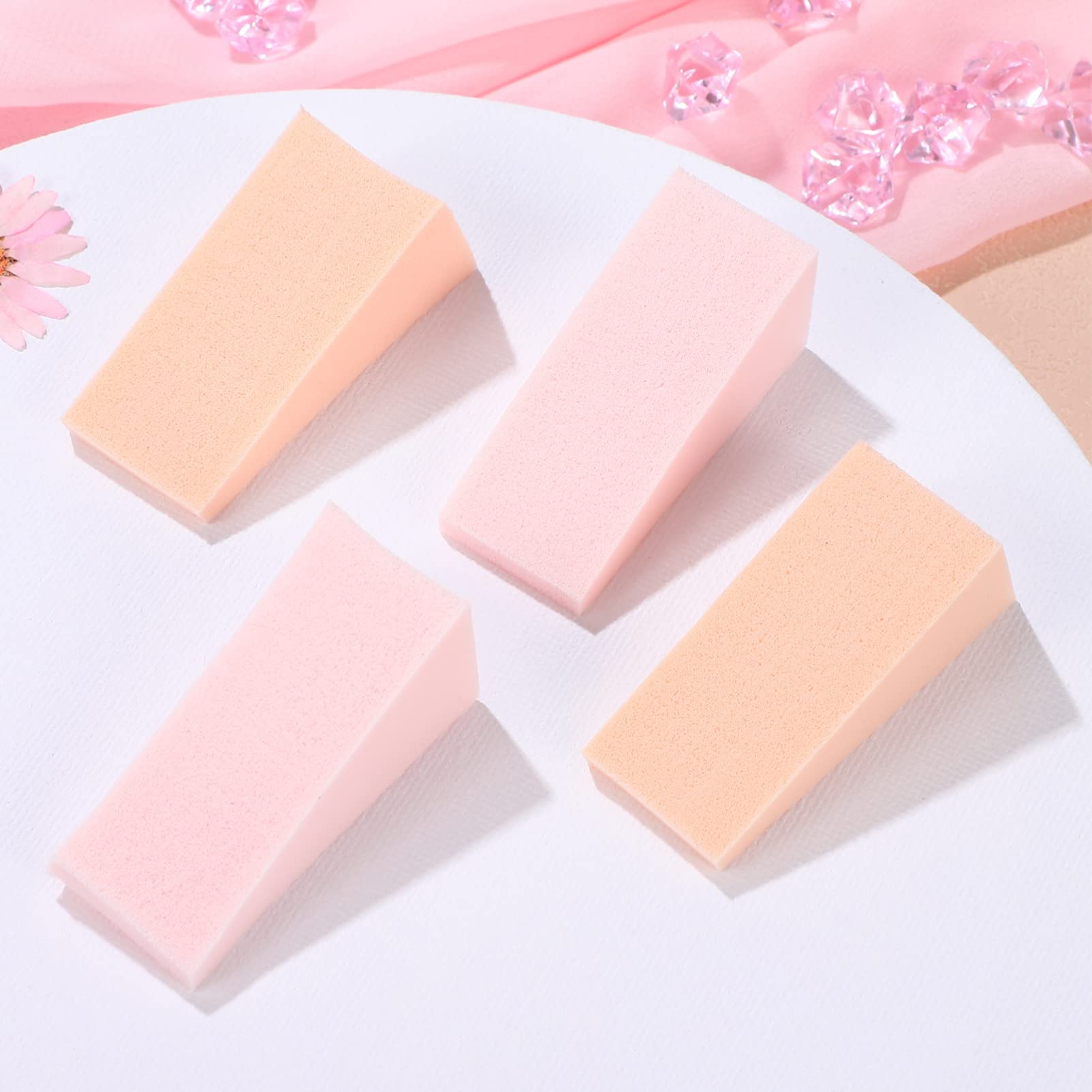 Housoutil Lot De 3 Éponges De Maquillage Pour Fond De Teint Crème Liquide Fard À Paupières Blush 5 Éponges De Maquillage Bouffantes 96 Pièces X 3
