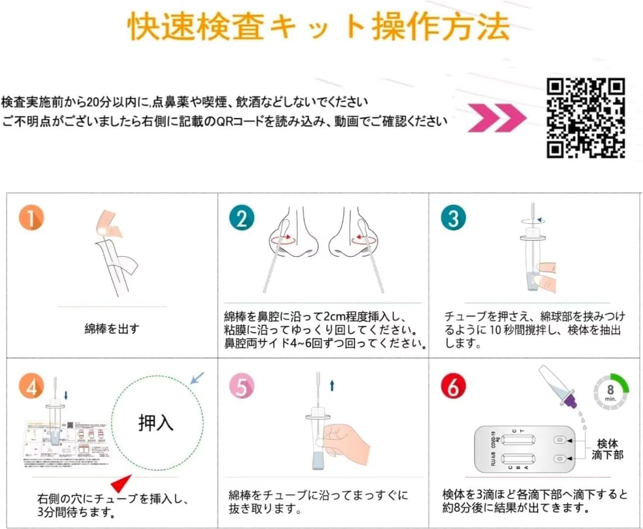 Amazon.co.jp: 【3個セット】明治医薬 コロナ検査キット 自宅用 2024年