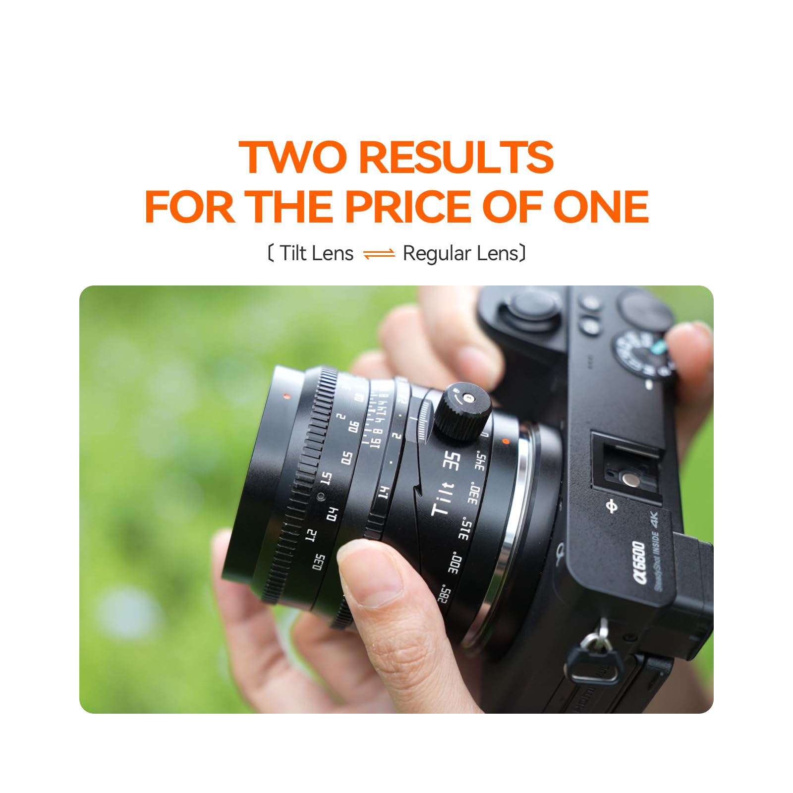 TTARTISAN Tilt 35mm f/1.4 Lens para Z Mount, Lentes Manual Focus