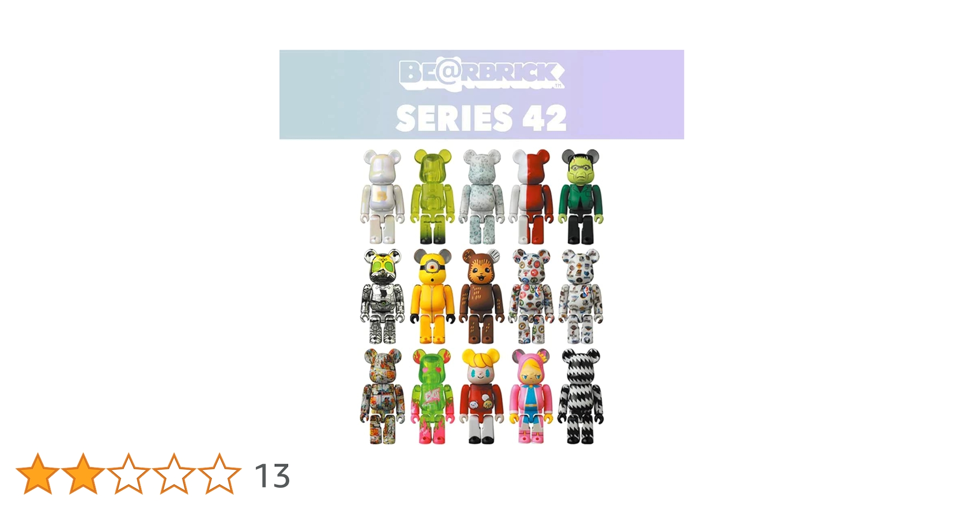 MEDICOM TOY - ベアブリック シリーズ42 box 新品未開封　24個入り 楽天市場】BE＠RBRICK(ベアブリック) シリーズ42 24個入りBOX