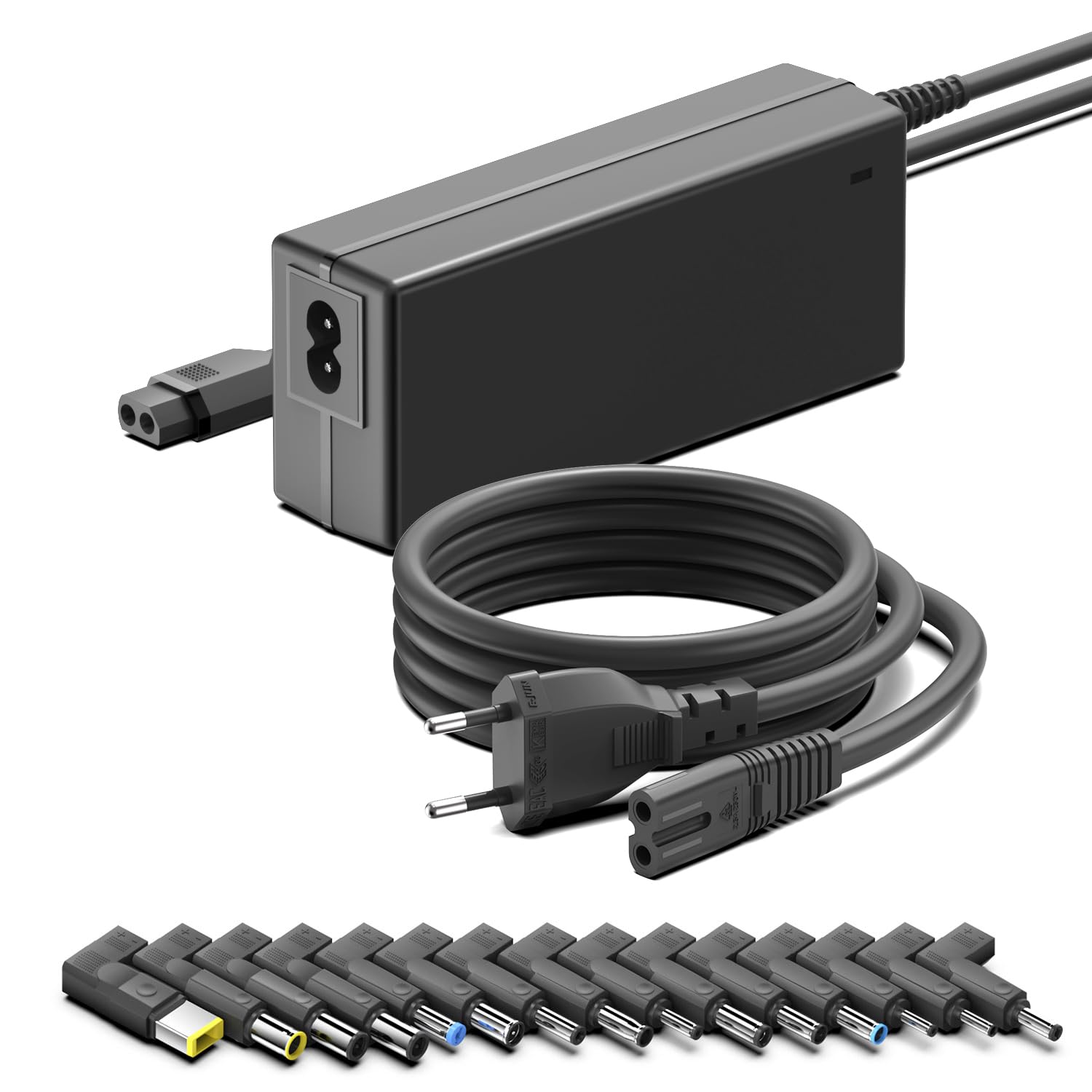 HKY 90 W Universal-Netzteil für Notebook PC Universal tragbar für HP Stream Asus Lenovo Dell Acer Toshiba Sony Fujitsu Siemens MSI Samsung Notebook Ladegerät AC Adapter