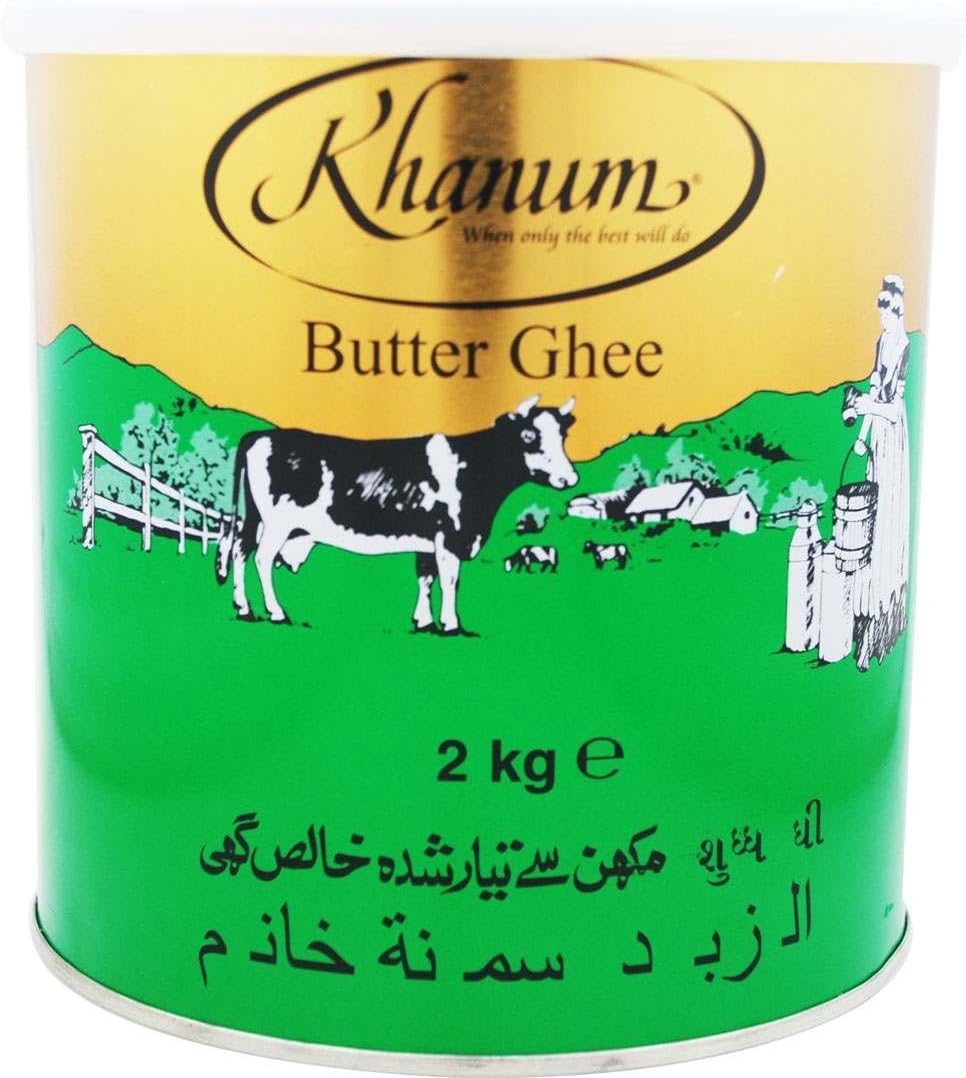 Khanum Butter Ghee (Tin) 2 Kg Amazon.co.uk Grocery