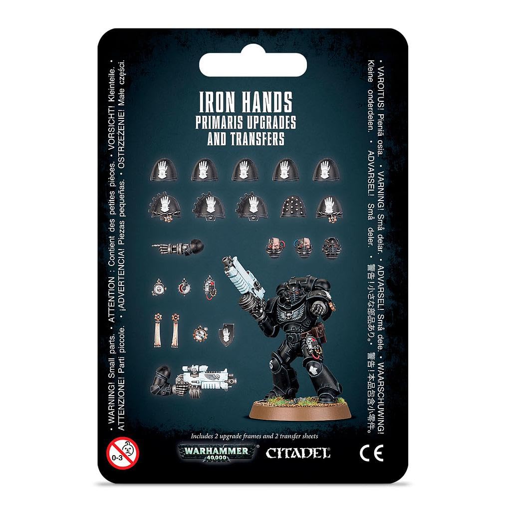 Games Workshop: Warhammer 40K - Iron Hands - Primaris Upgrades & Transfers (55-09)