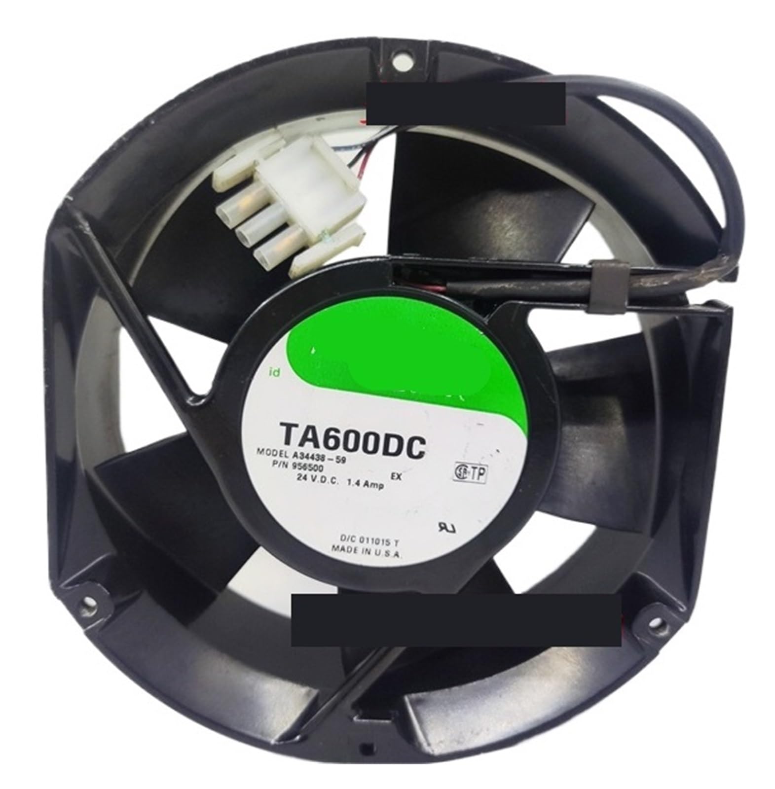 Ventilateur de refroidissement TA600DC A34438-59 24V pour armoire électrique