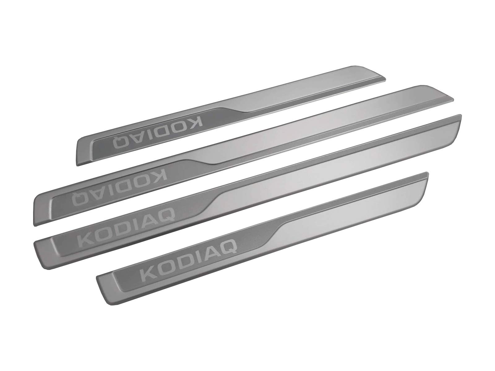 Skoda 565071303b listones de umbral Juego listones de aluminio 4 x v + H con kodiaq Texto