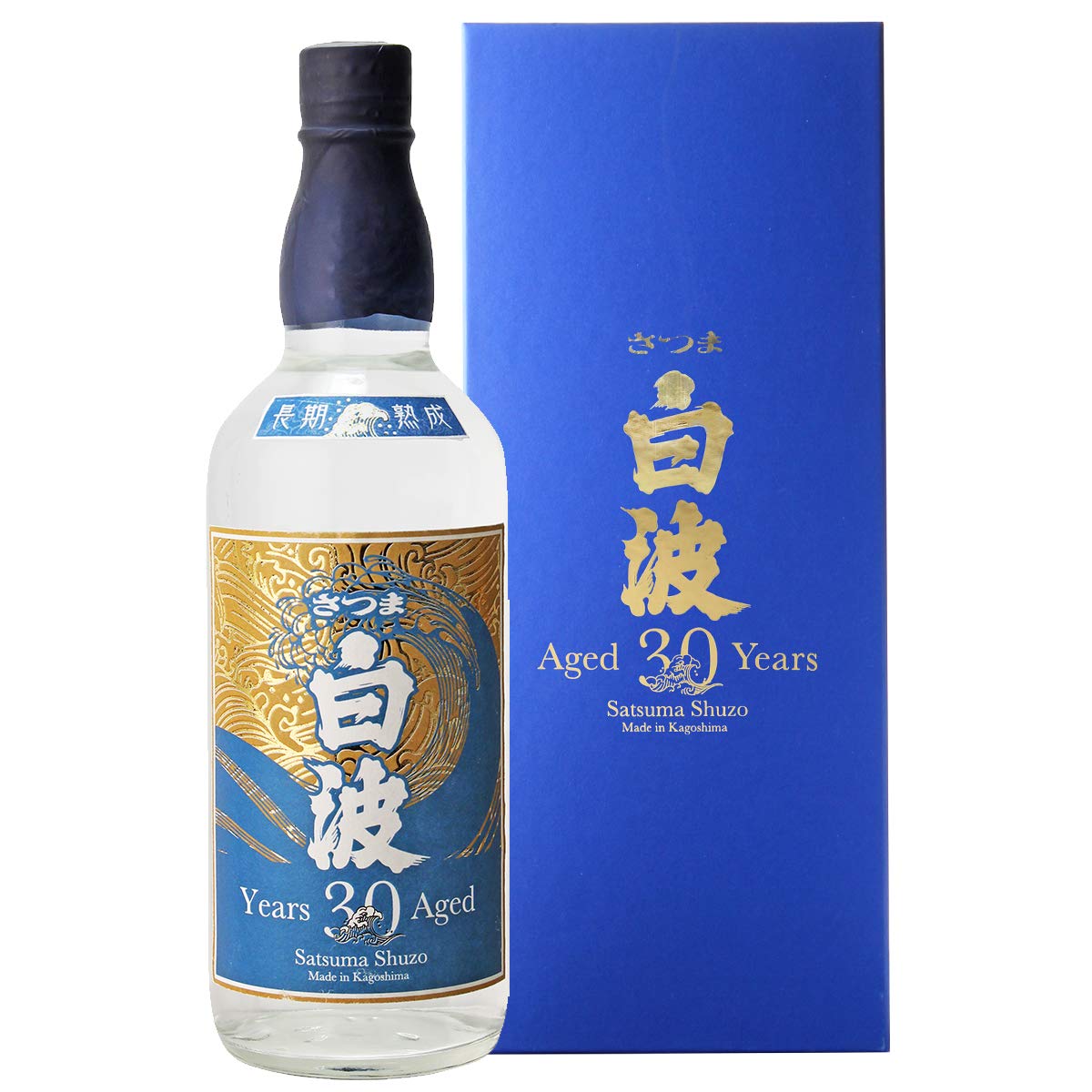 焼酎　芋焼酎　さつま白波　30年 37度　720ml 薩摩酒造 Amazon.co.jp: 焼酎 芋焼酎 さつま白波 30年 37度 720ml 薩摩