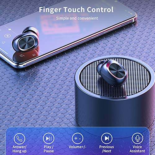 pedkit TWS Wirelessly BT5.0 Fone de ouvido duplo com caixa de carga Mini fones de ouvido esportivos