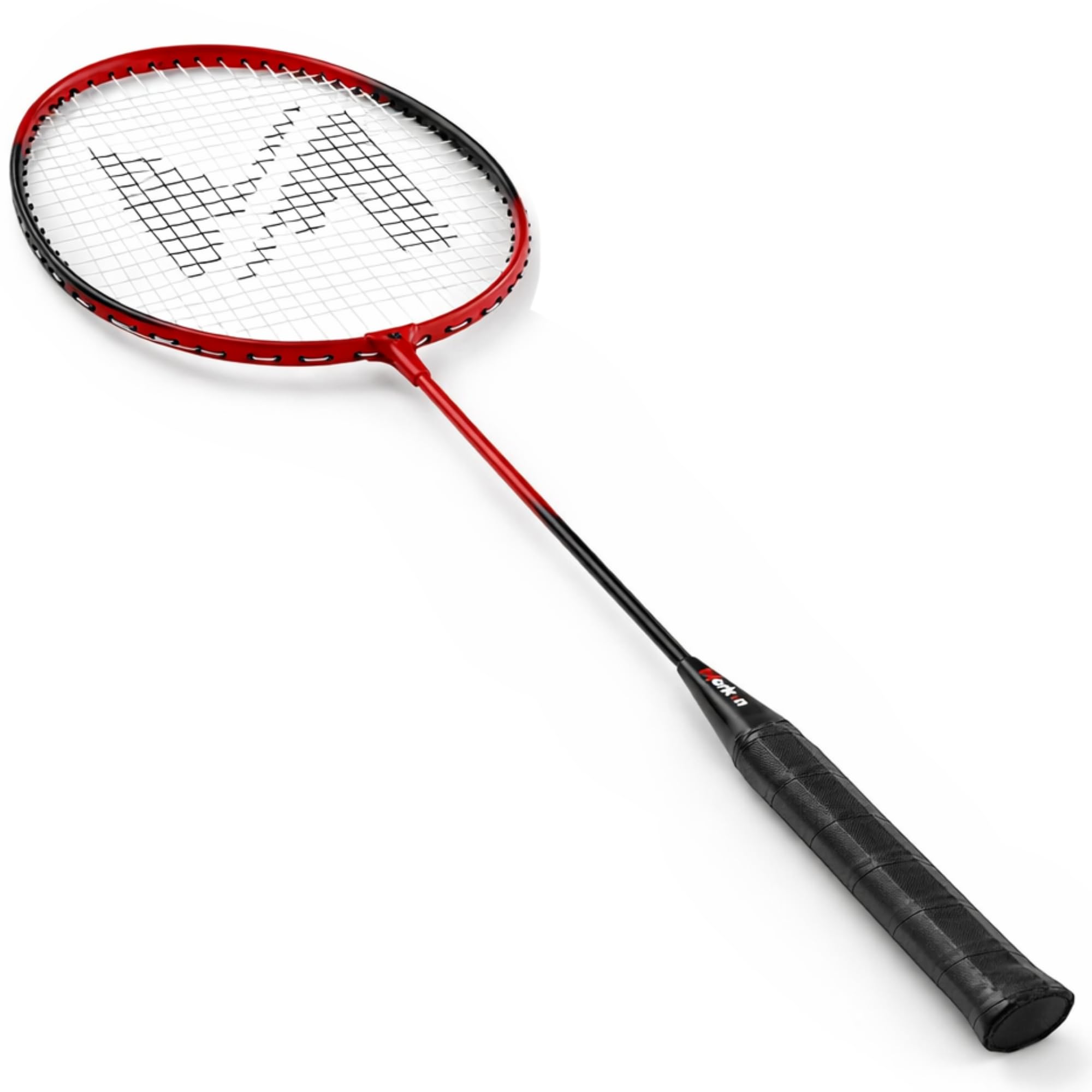 Set di racchette da badminton per 2 giocatori, leggere e robuste, doppie racchette, borsa con maniglia per il trasporto inclusa