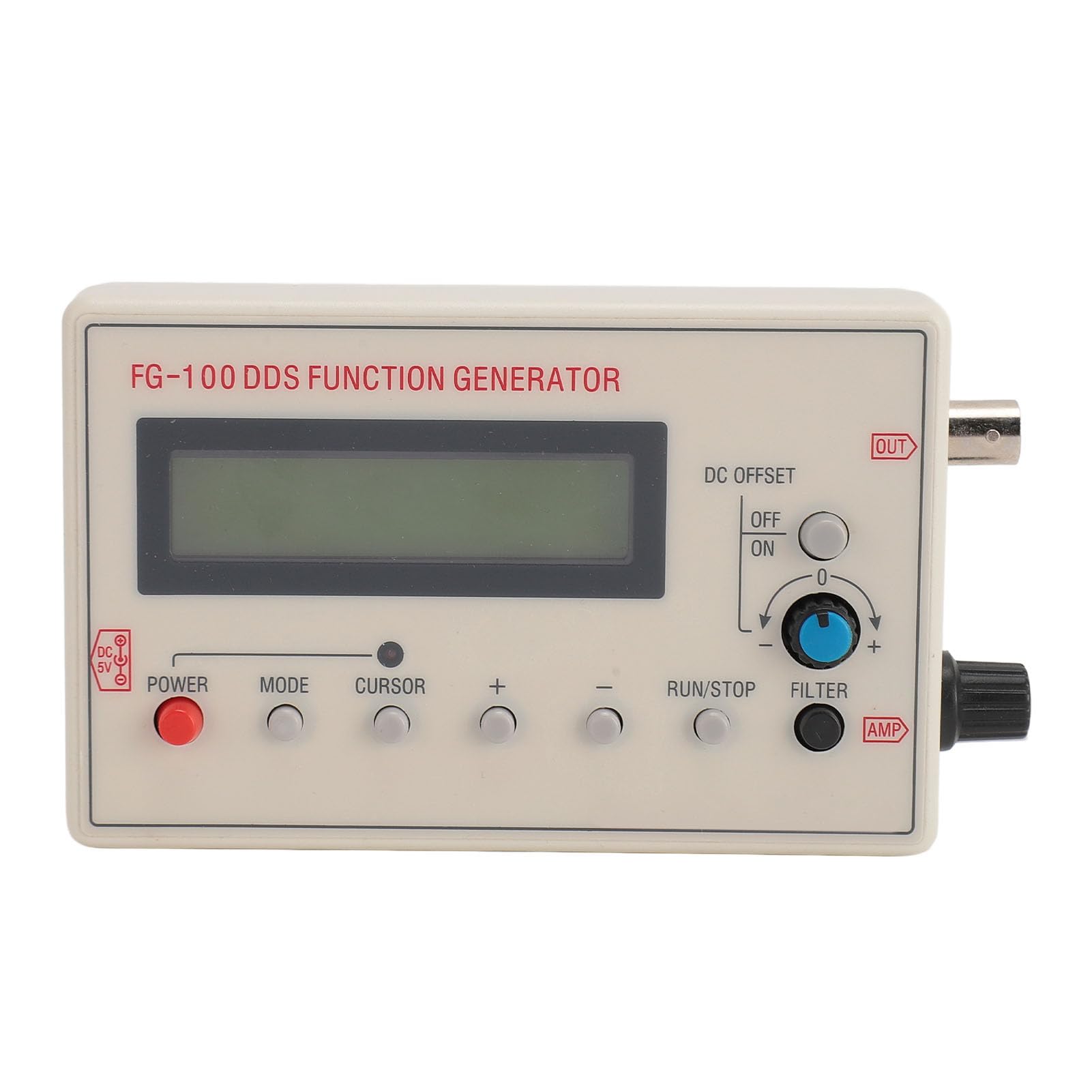 Generador de Señal con Función DDS, Sinusoidal de 1 Hz a 500 KHz