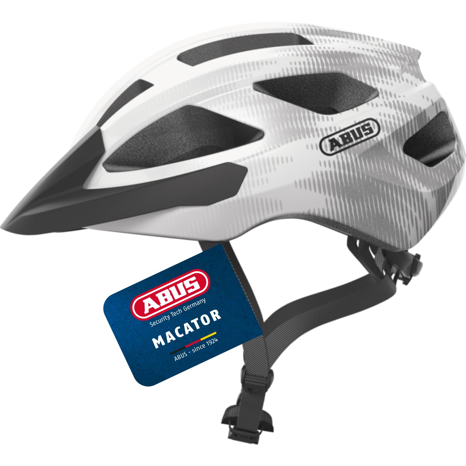 ABUS Macator road bike helmet - sporty bike helmet for beginners - also for pigtail wearers - for men and women — image 1