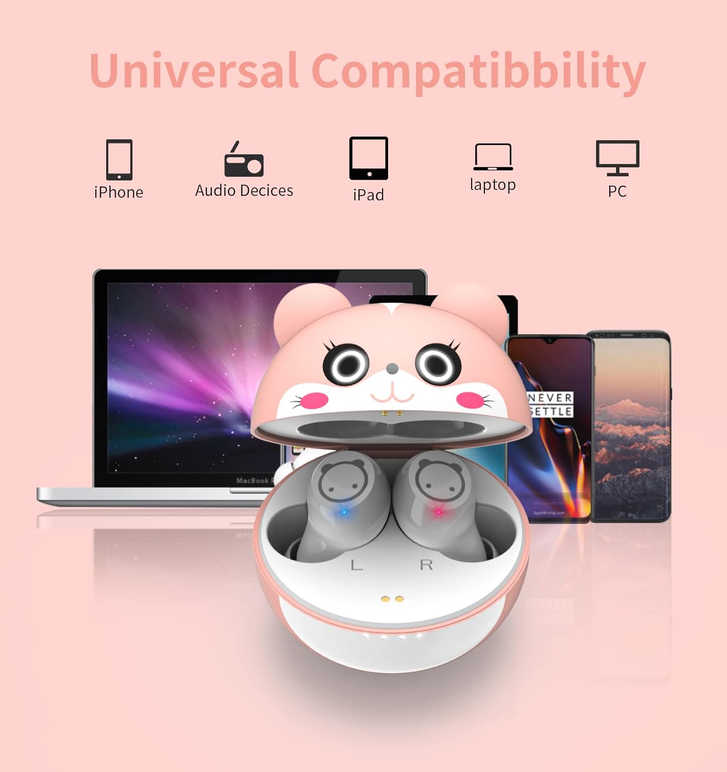 Instiwitt K65 Earbuds in various scenarios