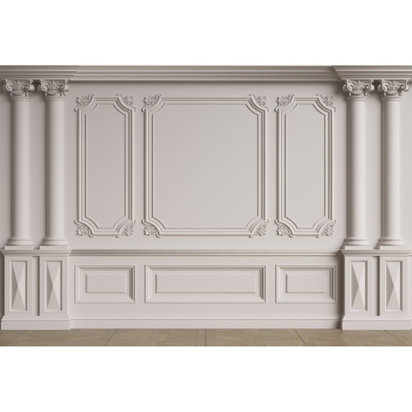 YongFoto 7x5ft Classic Grey Wall Texture Backdrops for Photography