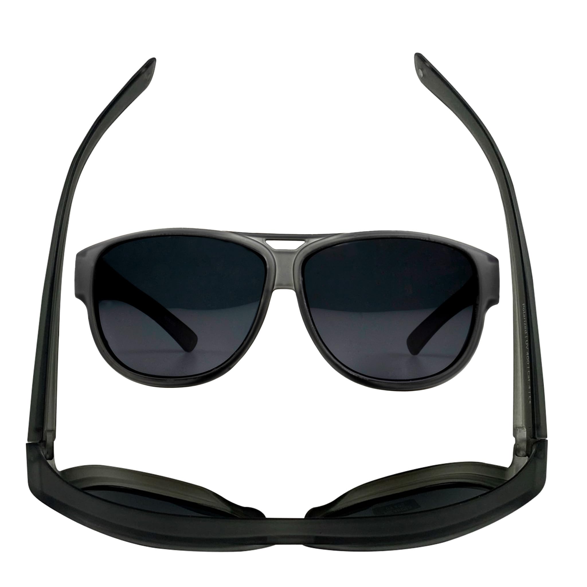ActiveSol Lunettes de protection El Pavana - Extra foncées - Catégorie 4 - Pour porteurs de lunettes - Polarisées, Catégorie : 4 - Grises