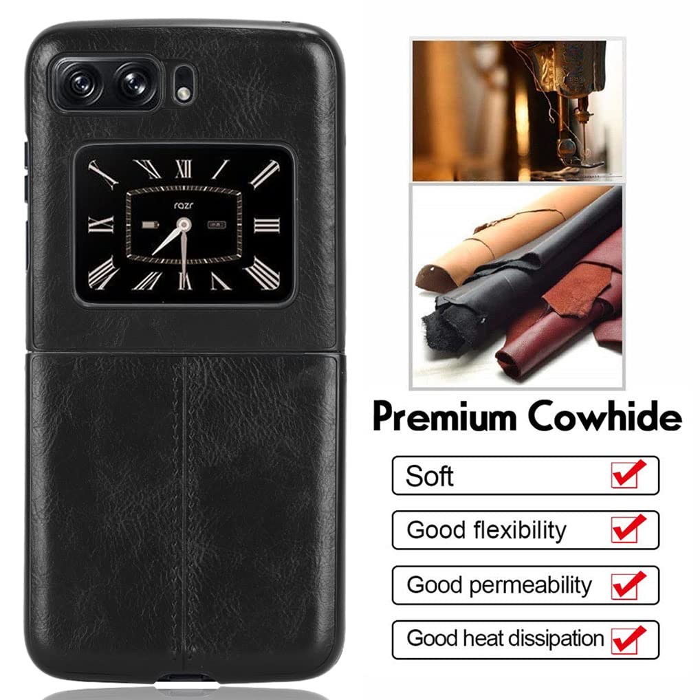 HAOYE Cover per Motorola Razr 2022 Cover, Custodia per Telefono in