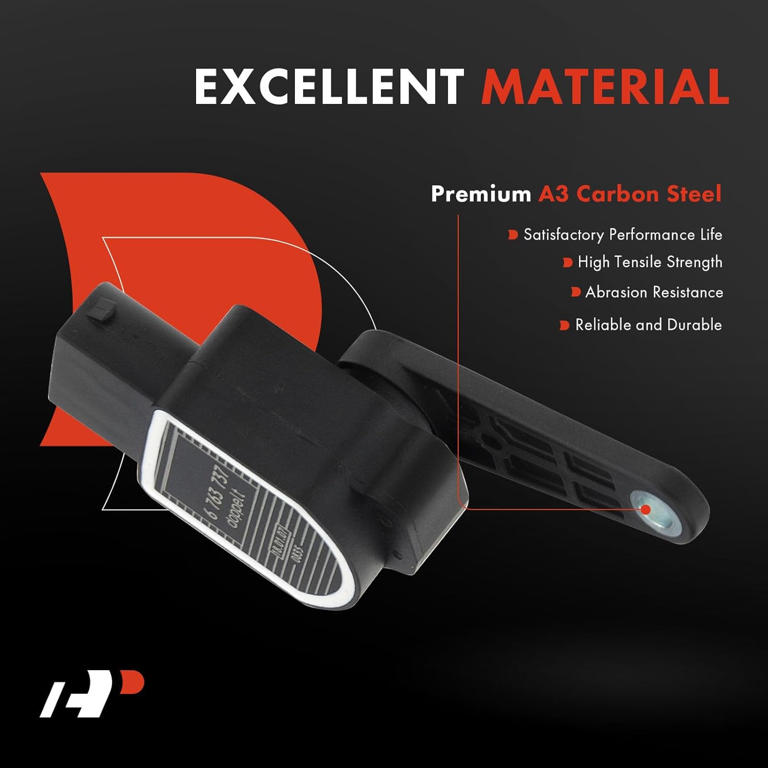 A-Premium Headlight Height Level Sensor Compatible with BMW 128i 135i 323i Sedan 328i 335i M3 Mini Cooper Paceman Countryman