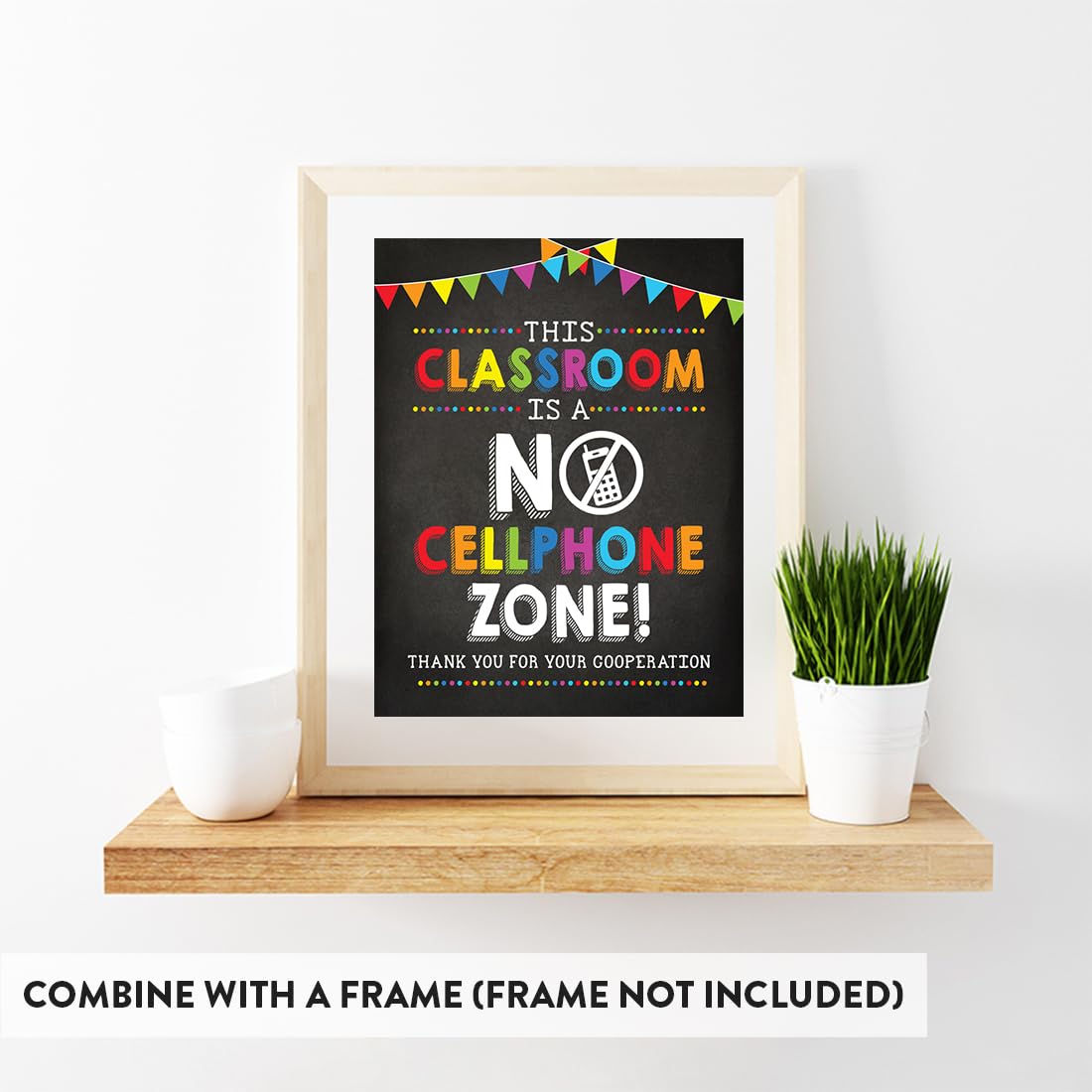 Classroom Decor Boho Classroom Rules Poster - 8.5x11 Cardstock Sign For ...