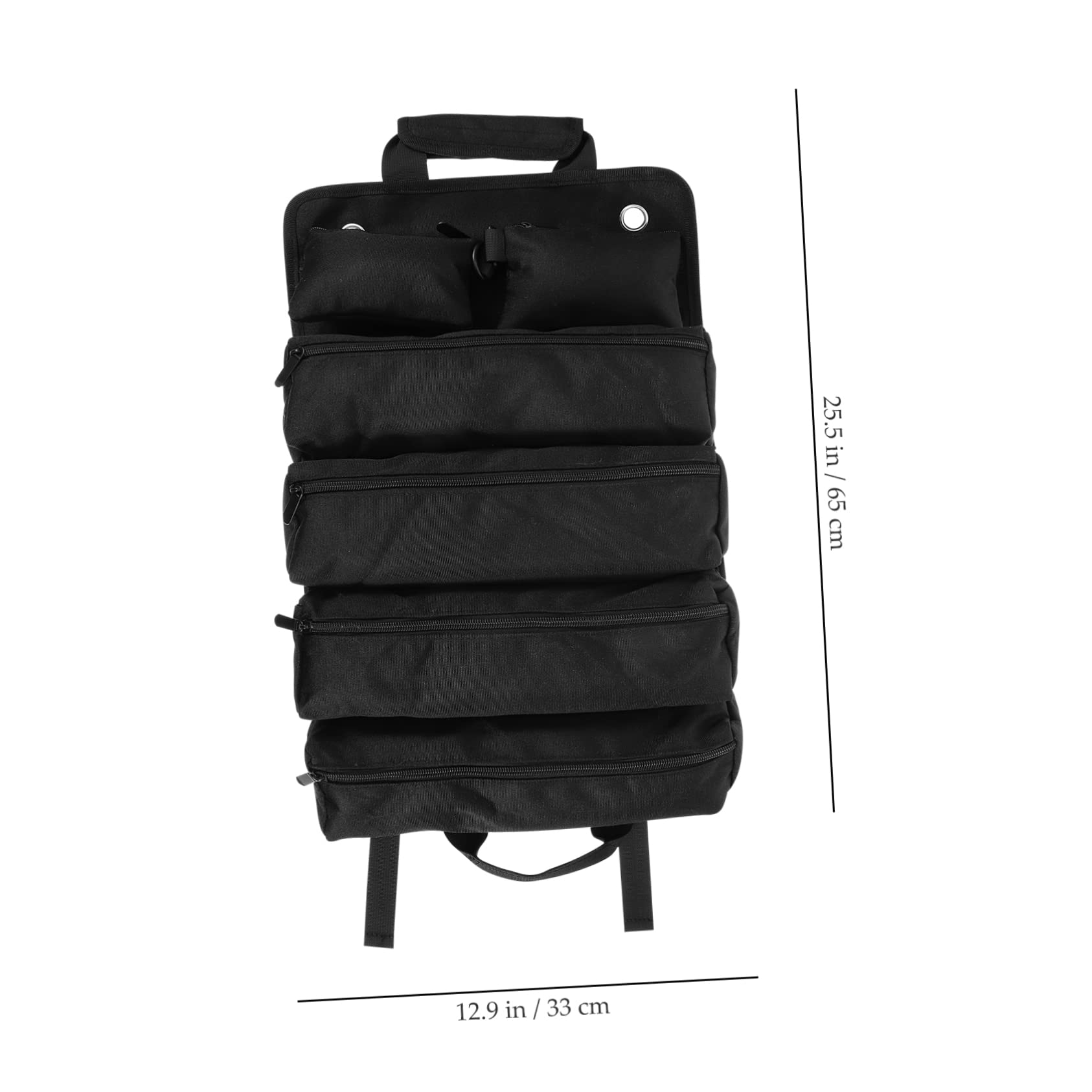 UKCOCO Outils Enroulable Oxford Organisateur de Rangement pour Électricien Artisan Urgence Durable pour Stockage Outils Manuels Bricolage