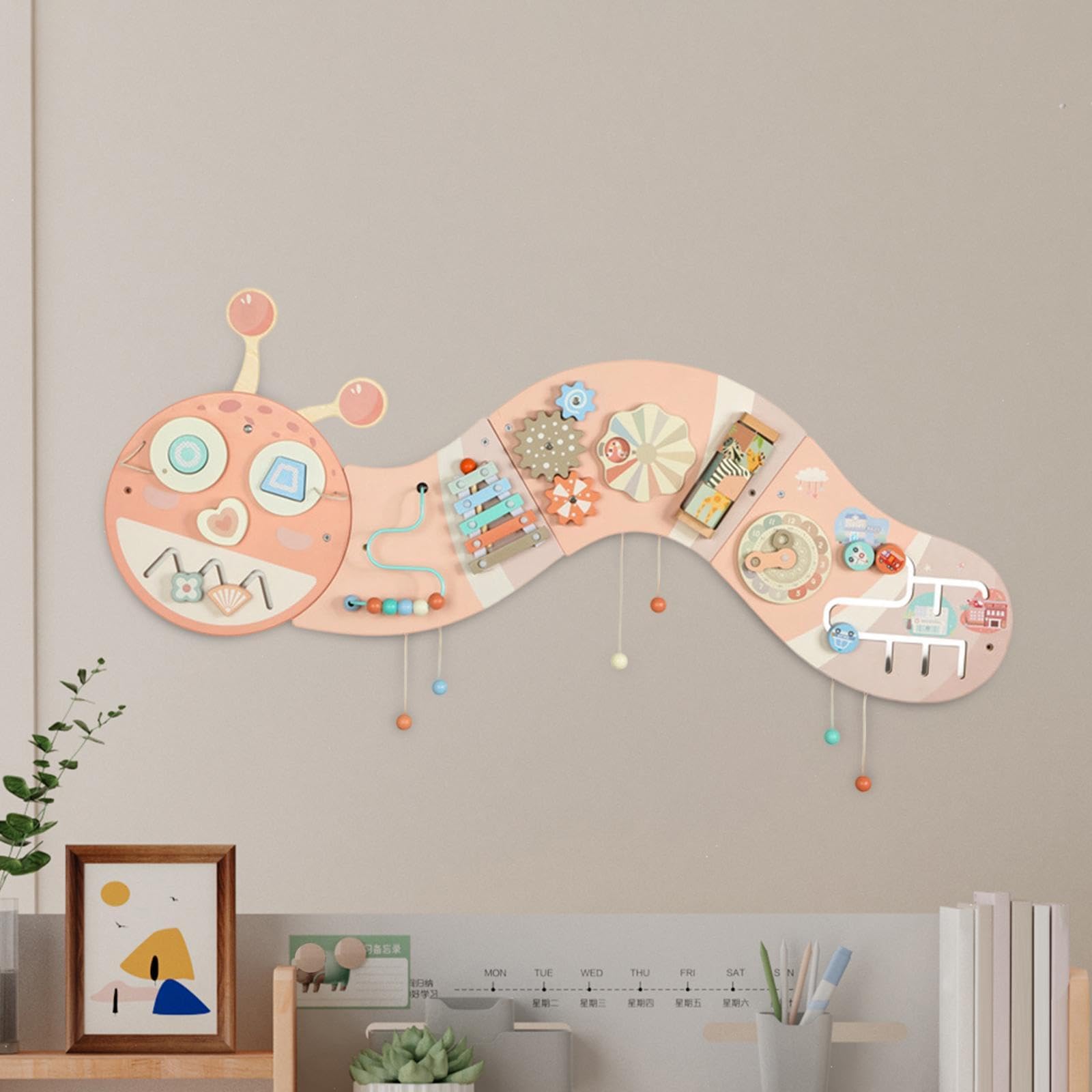 Aktivitätswand, Interaktives Aktivitätsboard für Kinderspielzimmer